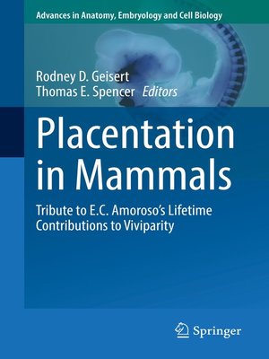 cover image of Placentation in Mammals